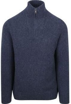 Mcgregor Sweater Half Zip Trui Lamswol Blend Navy
