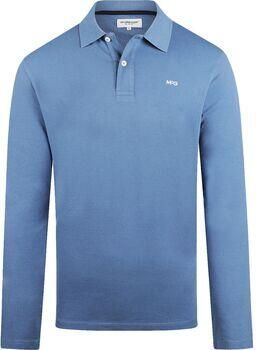 Mcgregor Sweater Long Sleeve Poloshirt Faded Blauw