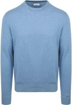 Mcgregor Sweaters Trui Merino Blend Lichtblauw