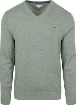 Mcgregor Sweater Trui V-Hals Lichtgroen