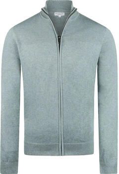 Mcgregor Sweater Vest Merino Blend Sage Groen