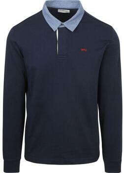 Mcgregor T-Shirt Lange Mouw Rugbyshirt Navy