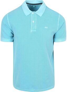 Mcgregor T-shirt Piqué Polo Aqua Blauw