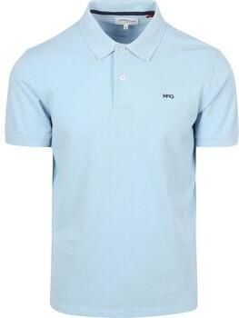 Mcgregor T-shirt Piqué Polo Lichtblauw