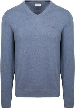 Mcgregor Trui Merino Blend V-Hals Vintage Blauw