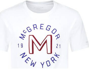 Mcgregor T-shirt T-Shirt Pocket Wit Logo