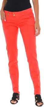 MET Rode Slim-fit Dames Jeans Red Dames