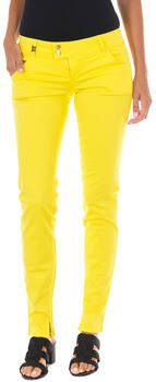 MET Gedurfde Gele Skinny Jeans Yellow Dames