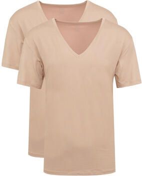 Mey Shirt voor eronder Dry Cotton Functional Korte mouw diepe V-hals single jersey met extra lange rug (1 stuk) - Foto 14
