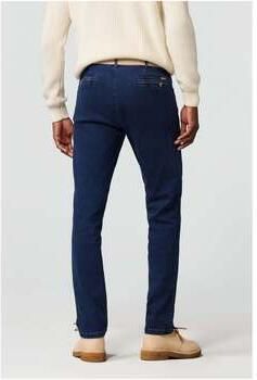 Meyer Slim Fit Donkerblauwe Denim Jeans Blue Heren - Foto 7