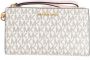 Michael Kors Wallets and Cardholders Clutches Brown White Beige Dames - Thumbnail 1