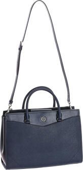 Michael Kors Stijlvolle Everly Schoudertas Blue Dames