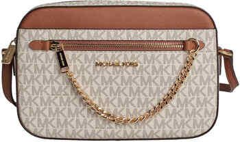 Michael Kors Handtekening Leren Ketting Crossbody Tas Multicolor Dames - Foto 2