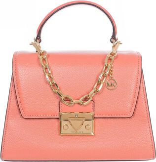 Michael Kors Verfijnde Handtas met Drukknoopsluiting Red Dames - Foto 5
