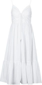 MICHAEL Kors Korte Jurk POPLIN MIDI DRESS