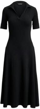 MICHAEL Kors Lange Jurk Mt5834f33d Fit N Flare Polo Ss Midi