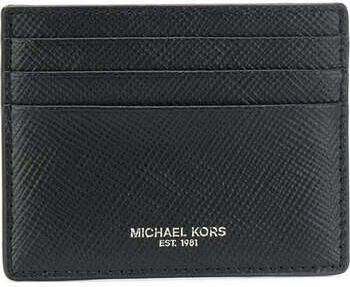 Michael Kors Harrison Crossgrain Lederen Portemonnee Black Heren