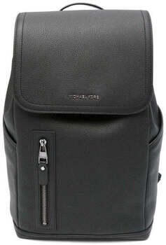 Michael Kors Stijlvolle Rugzak met Trekkoord en Logo Black Heren