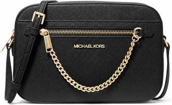 Michael Kors Jet Set Item Zip Chain Crossbody Handtas Black Dames - Foto 4