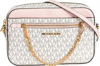 Michael Kors Schoudertas van gecoat canvas Beige Logo Patroon Beige Dames - Foto 3