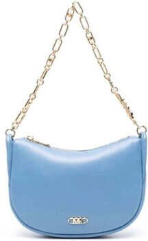 Michael Kors Blauwe Schoudertas Pouchette Blue Dames