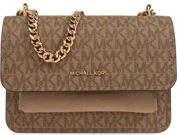 Michael Kors Schoudertas Clarie Beige Dames
