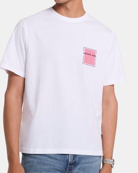 MICHAEL Kors T-shirt Korte Mouw CS552MZFV4 MK MODERN TEE