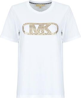 MICHAEL Kors T-shirt Korte Mouw EMPIRE STUD CLASSIC TEE