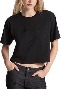MICHAEL Kors T-shirt Korte Mouw MK RHNSTONE T