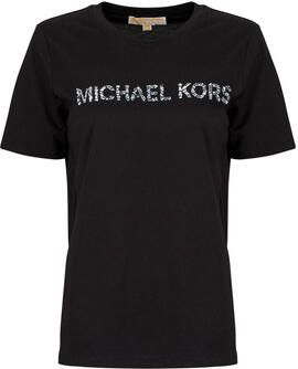 MICHAEL Kors T-shirt Korte Mouw MULTI RHINSTONE CLASSIC T