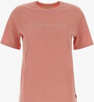MICHAEL Kors T-shirt Mt6528597j Mk Shdw Embssed Logo Tee