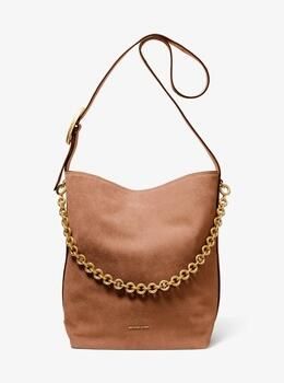 MICHAEL Kors Handtas in leer met labelapplicatie model 'NOLITA' - Foto 4