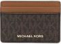 Michael Kors Bruine Kaarthouder Portemonnees voor Vrouwen Brown Dames - Thumbnail 1