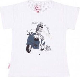 Miss Girly T-shirt Korte Mouw T-shirt fille FADESPOLI