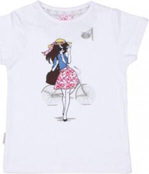 Miss Girly T-shirt Korte Mouw T-shirt manches courtes fille FLIRT