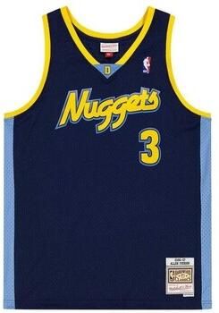 Mitchell And Ness T-shirt Korte Mouw Nba Swingman Denver Nuggets Allen Iverson