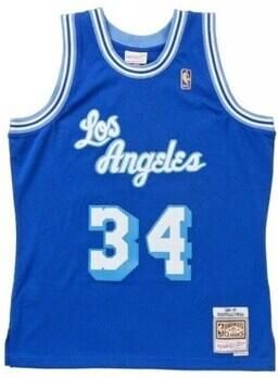 Mitchell And Ness T-shirt Korte Mouw Nba Swingman Los Angeles Lakers Shaquille O'neal