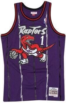 Mitchell And Ness T-shirt Korte Mouw Nba Toronto Raptors Tracy Mcgrady Swingman Jersey
