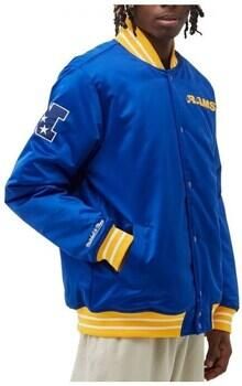 Mitchell And Ness Windjack Nfl Heavyweight Satin Jacket Los Angeles Rams M