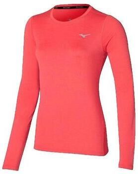 Mizuno T-Shirt Lange Mouw T-shirt Impulse Core orange