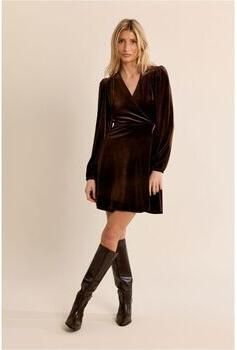 Molly Bracken Jurk T2079EH-CHOCOLATE