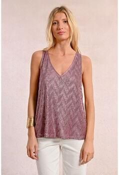 Molly Bracken Onderhemden TW131DE-DARK PINK