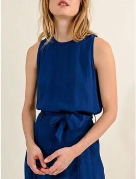 Molly Bracken Top T1801CP-NAVY BLUE