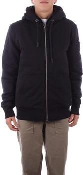 Moose Knuckles Zwarte Hoodiejas met ritssluitingzakken Black Heren - Foto 3