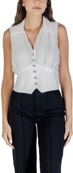 Morgan mouwloze top wit