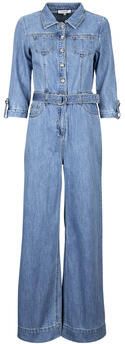 Morgan jumpsuit medium blue denim - Foto 4