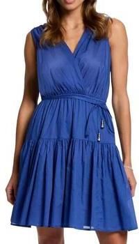 Morgan zomerjurk blauw - Foto 3