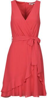 Morgan overslagjurk koraalrood