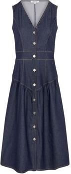 Morgan spijkerjurk dark blue denim - Foto 2