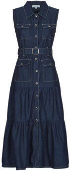 Morgan blousejurk dark blue denim - Foto 4